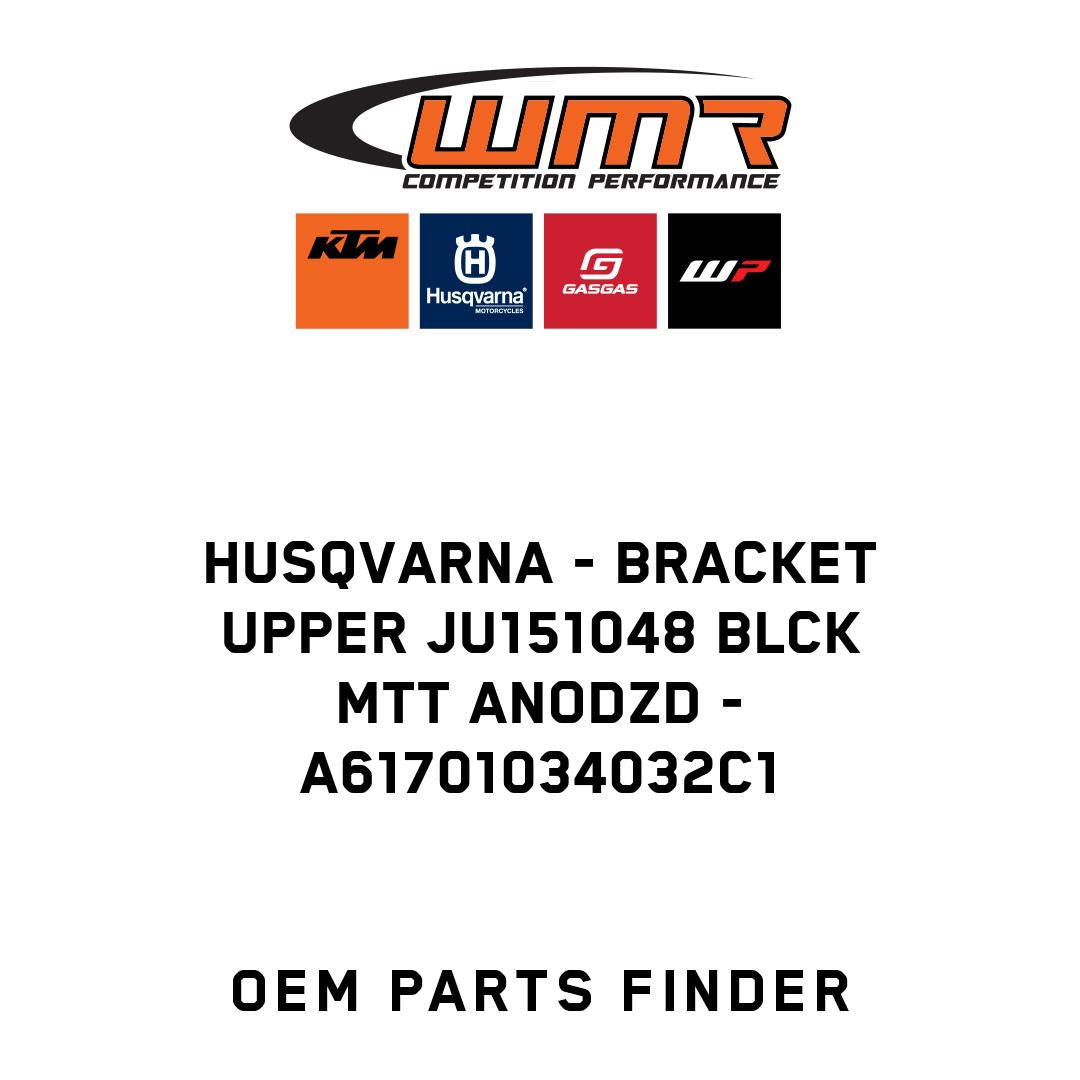 BRACKET UPPER JU151048 BLCK MTT ANODZD
