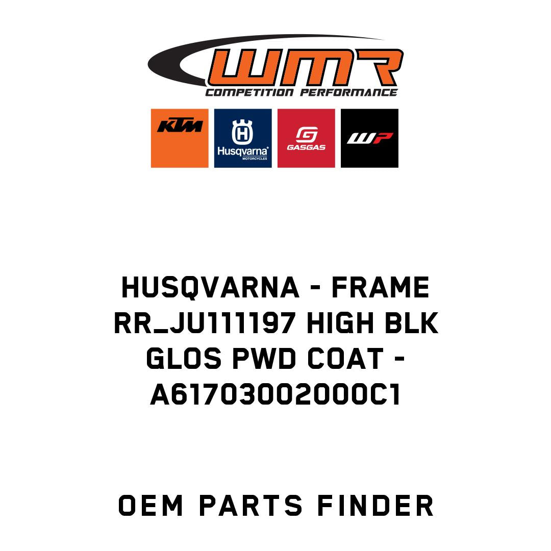 FRAME RR_JU111197 HIGH BLK GLOS PWD COAT