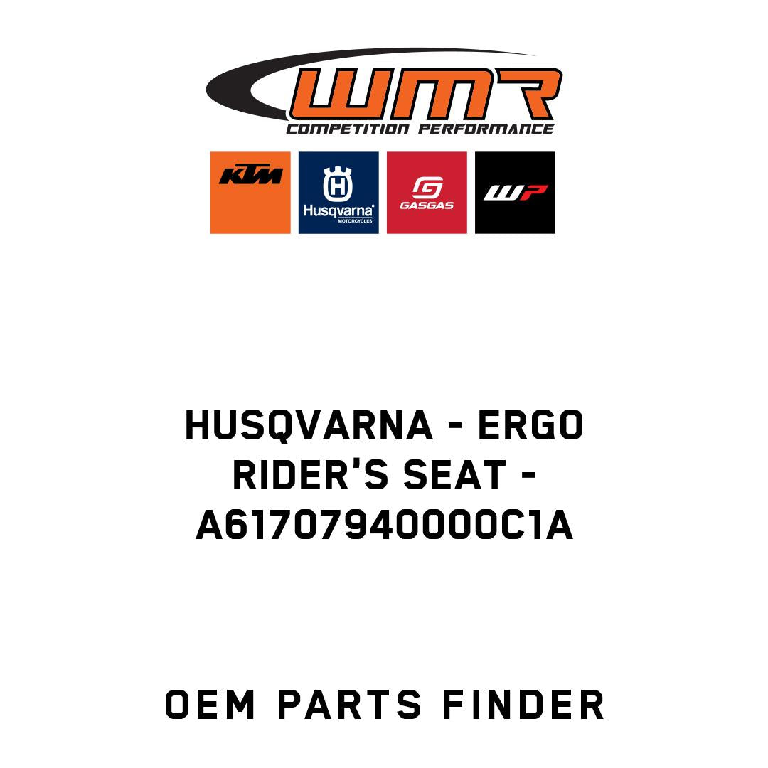 Ergo rider's seat