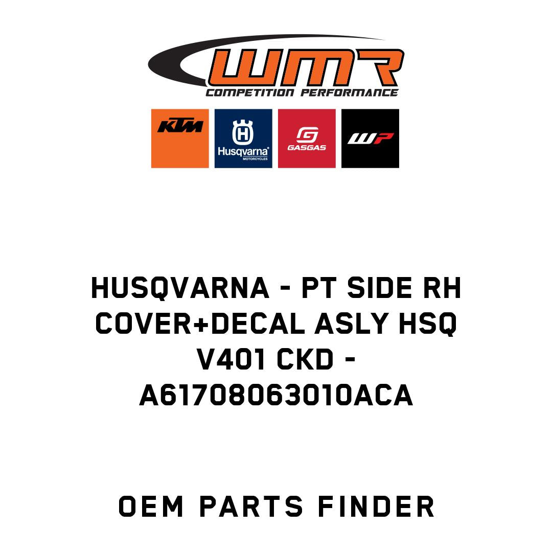 PT SIDE RH COVER+DECAL ASLY HSQ V401 CKD