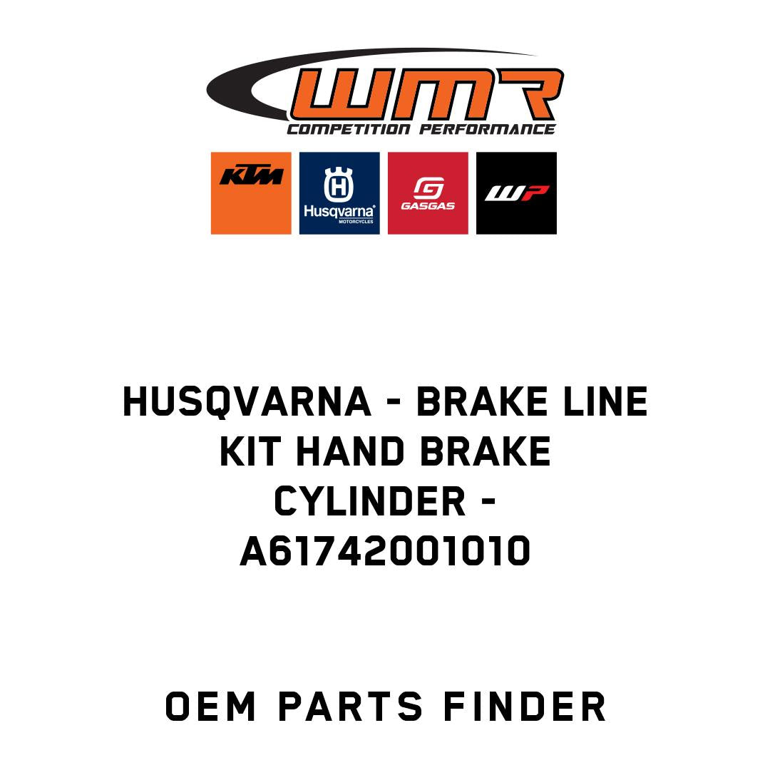 Brake line kit hand brake cylinder