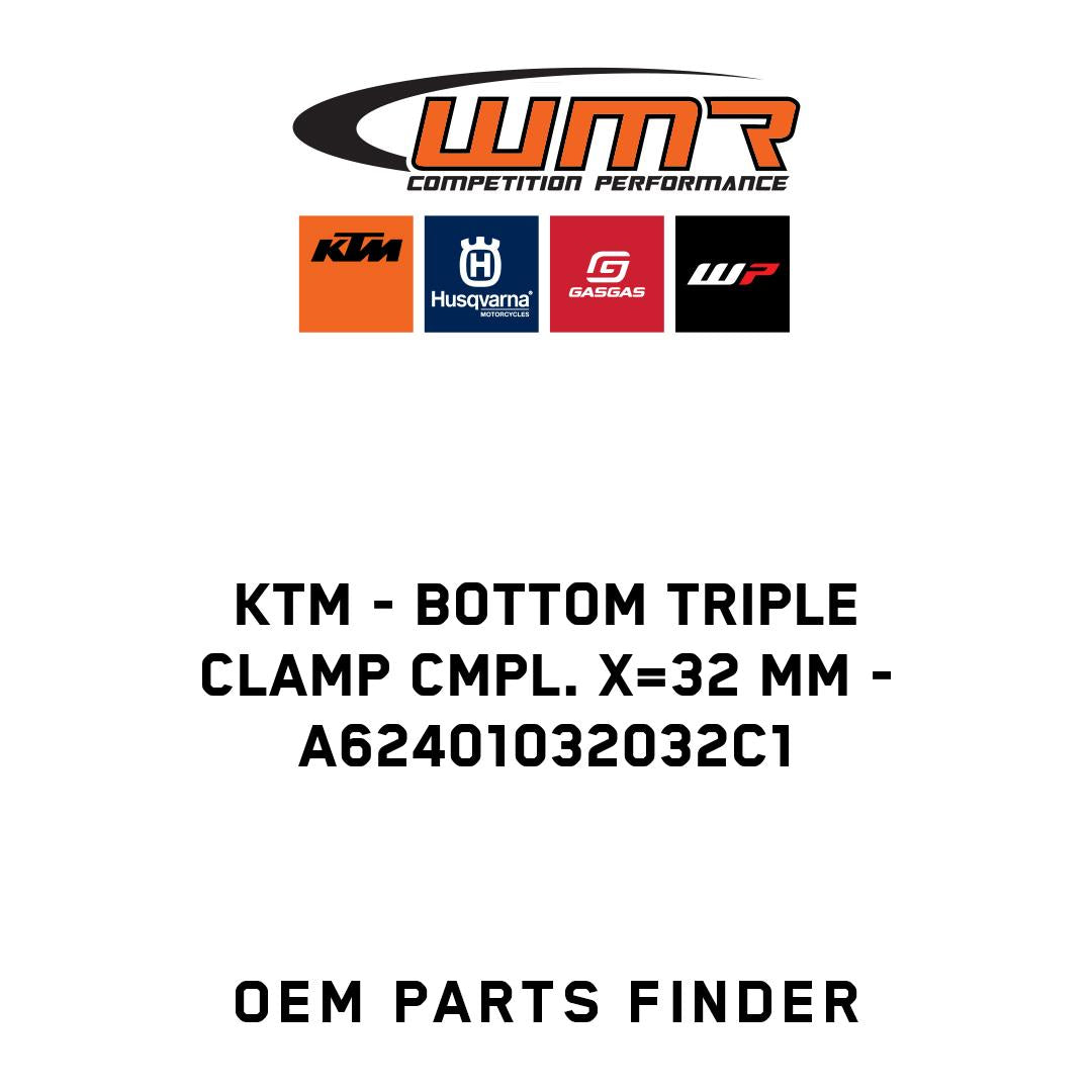 Bottom triple clamp cmpl. x=32 mm
