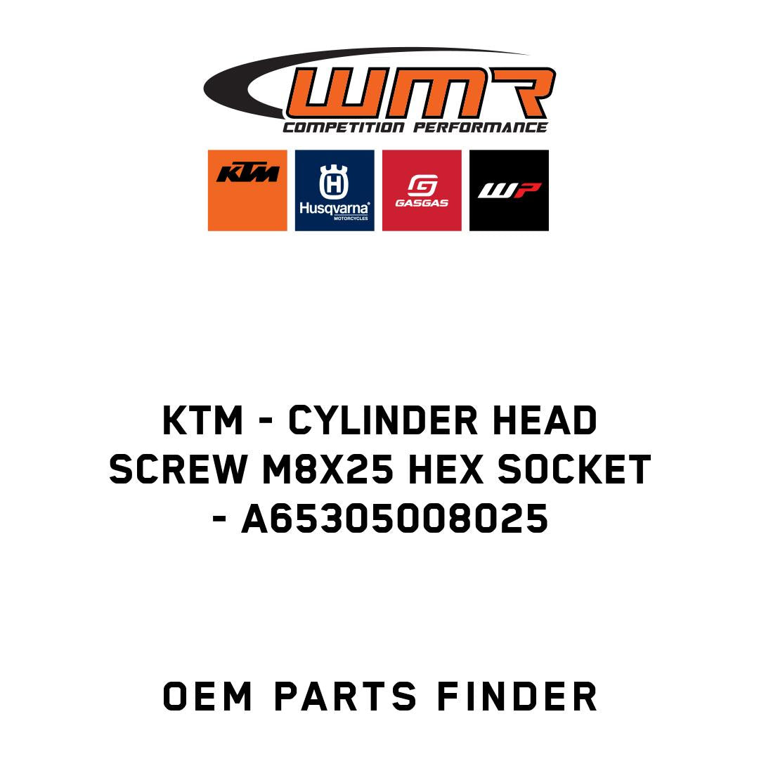 Cylinder head screw M8x25 hex socket