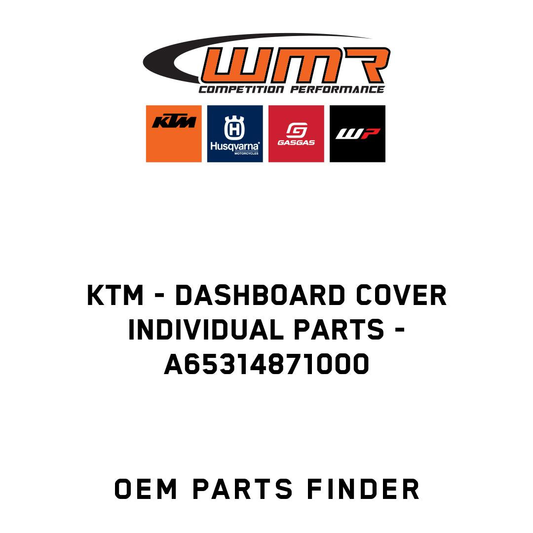 dashboard cover individual parts