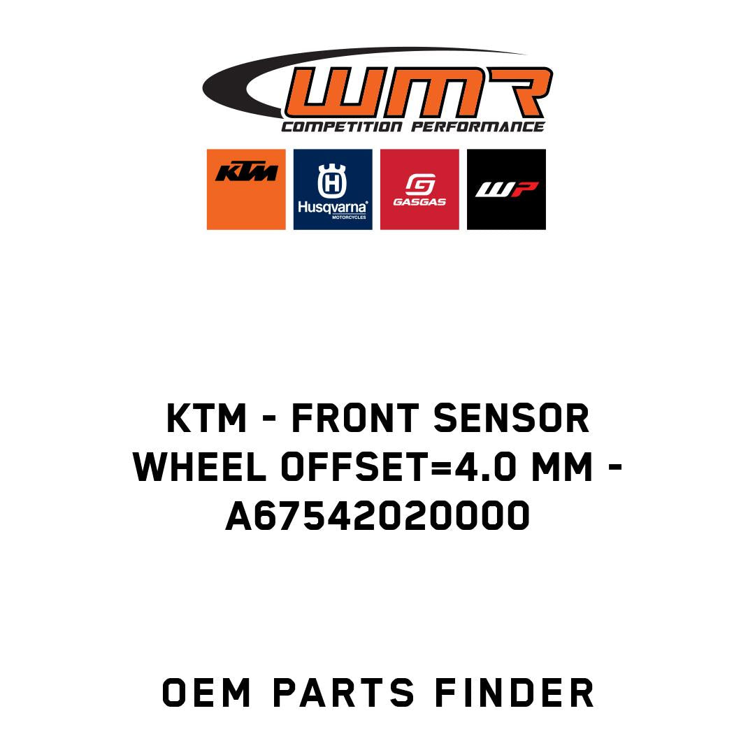 Front sensor wheel offset=4.0 mm