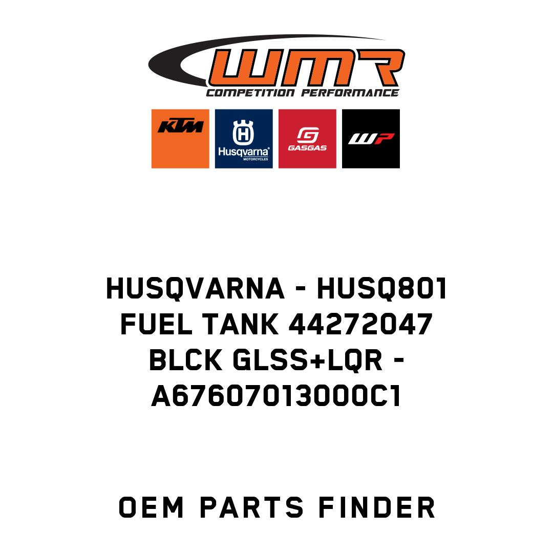 HUSQ801 FUEL TANK 44272047 BLCK GLSS+LQR
