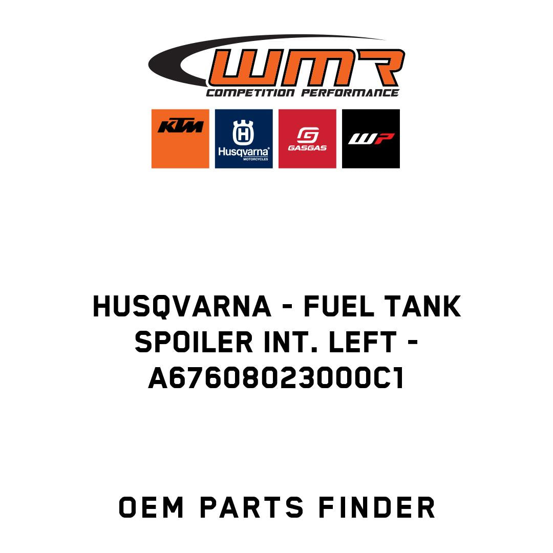 Fuel tank spoiler int. left