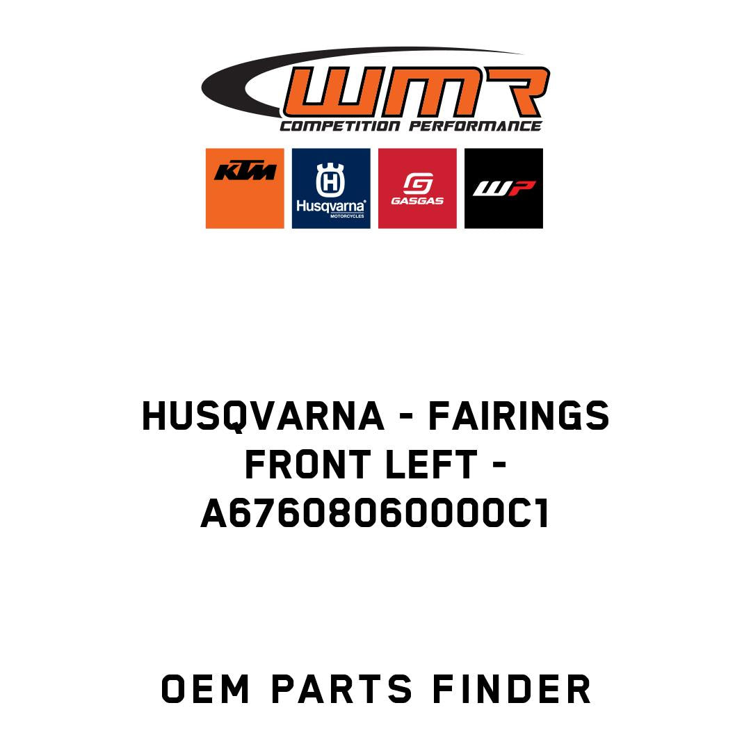 Fairings front left