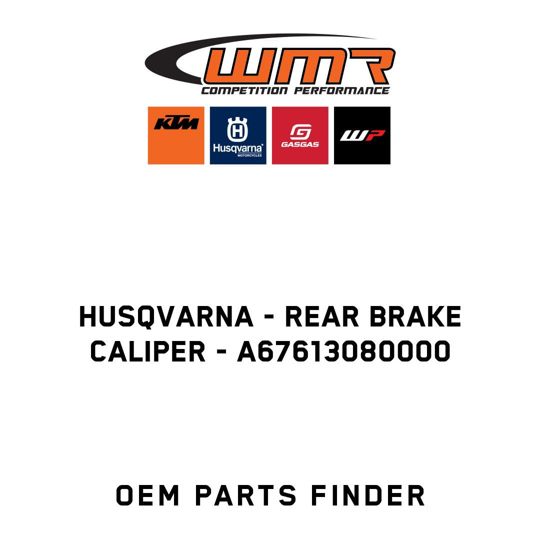 Rear brake caliper