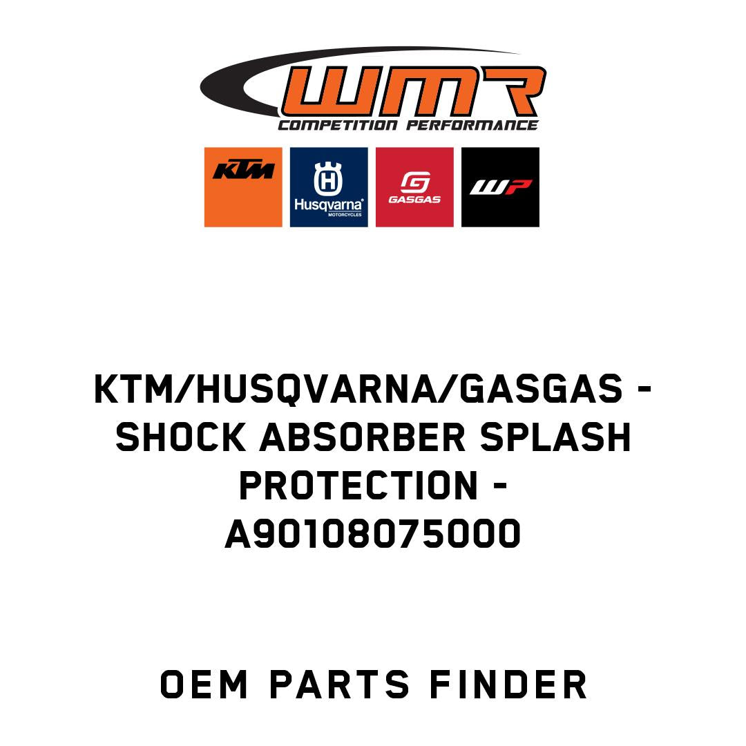 Shock absorber splash protection