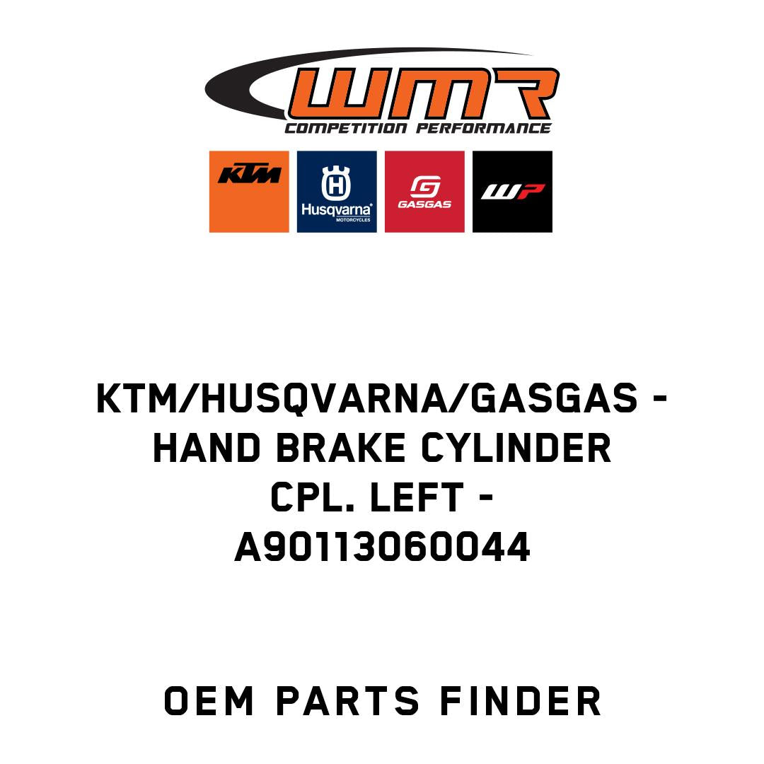 Hand brake cylinder cpl. left