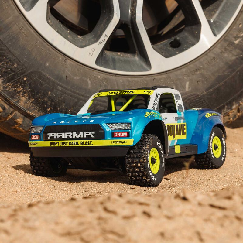 ARRMA MOJAVE GROM 4X4 Smart Small Scale Desert Truck with Battery and Charger
