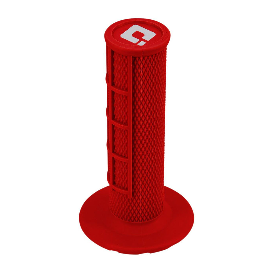ODI Half Waffle LOCK-ON Grip - Red