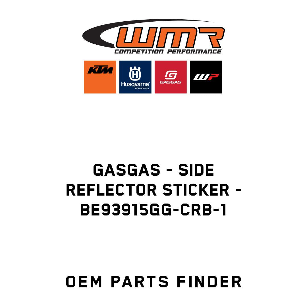 Side reflector sticker