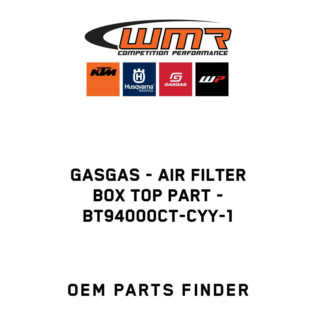 Air filter box top part