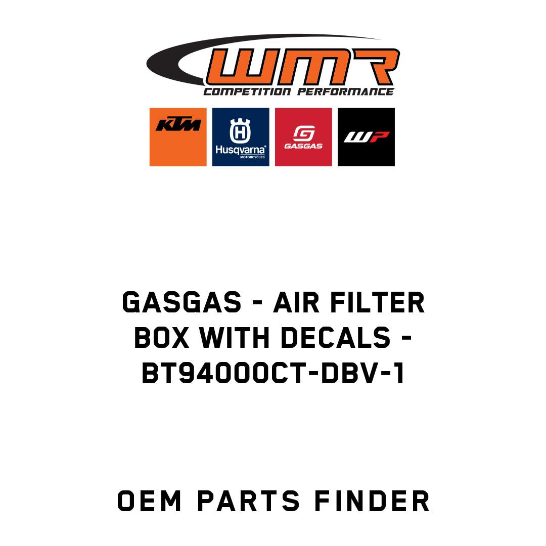 air filter box with decals