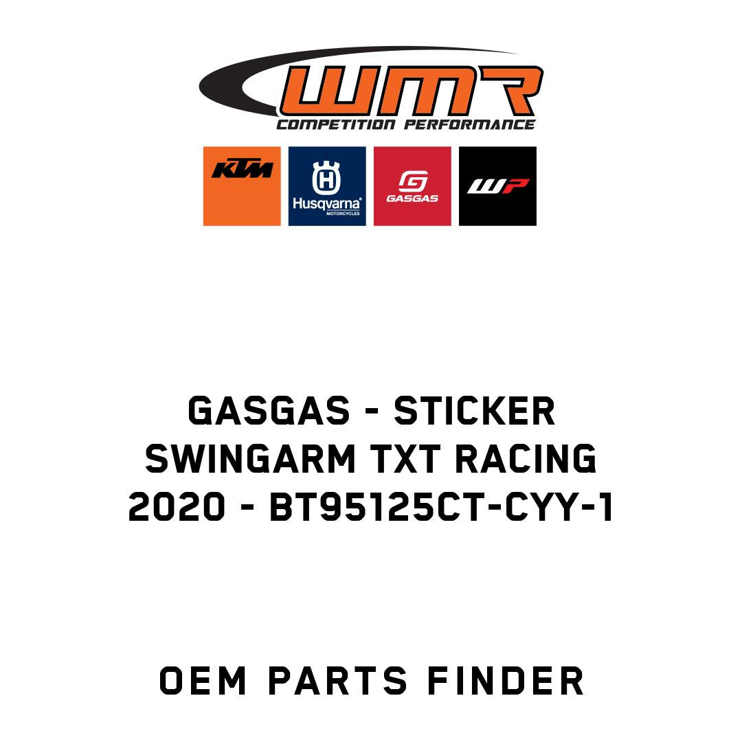 Sticker swingarm txt racing 2020