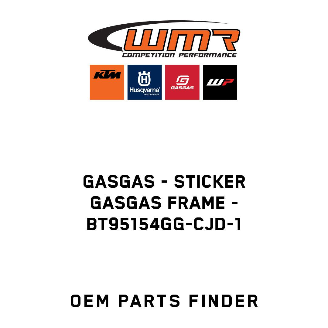 Sticker GasGas frame