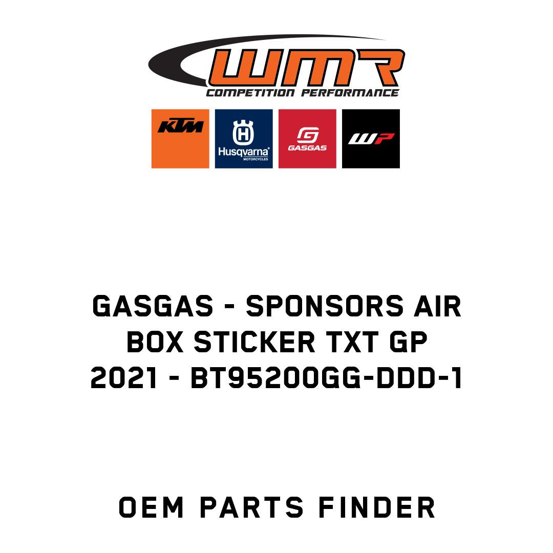 SPONSORS AIR BOX STICKER TXT GP 2021