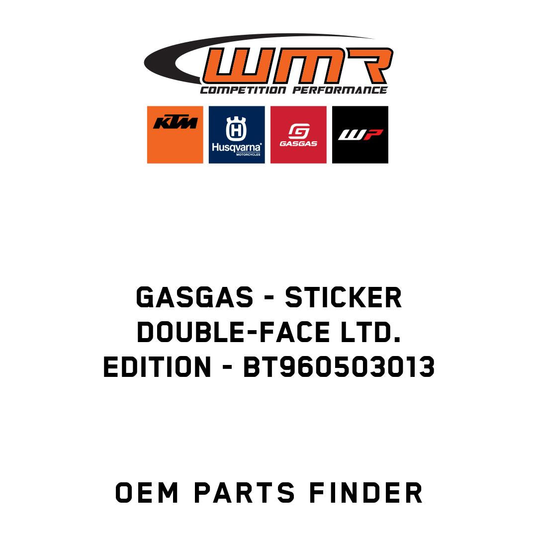 Sticker double-face ltd. Edition