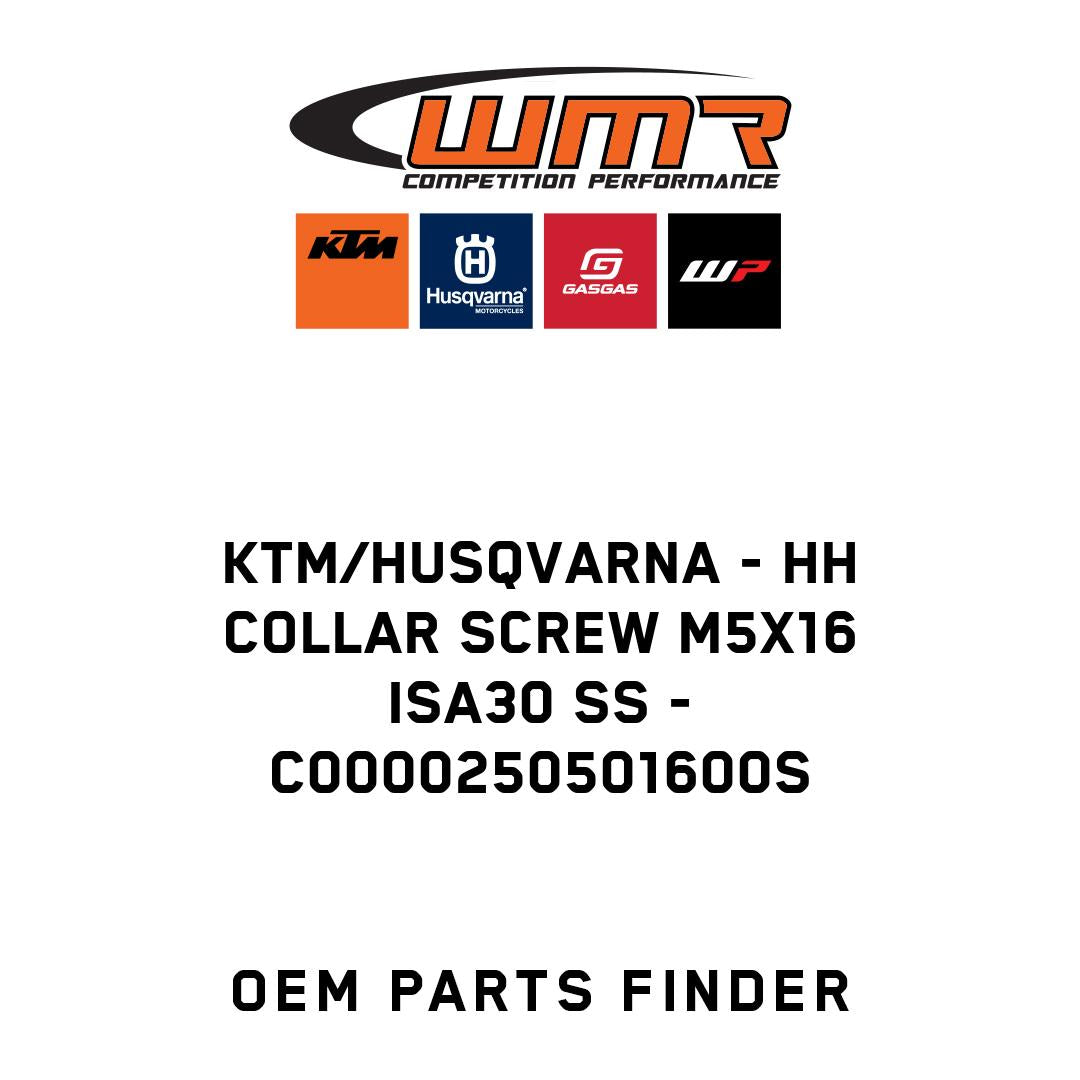 HH Collar Screw M5x16 ISA30 SS