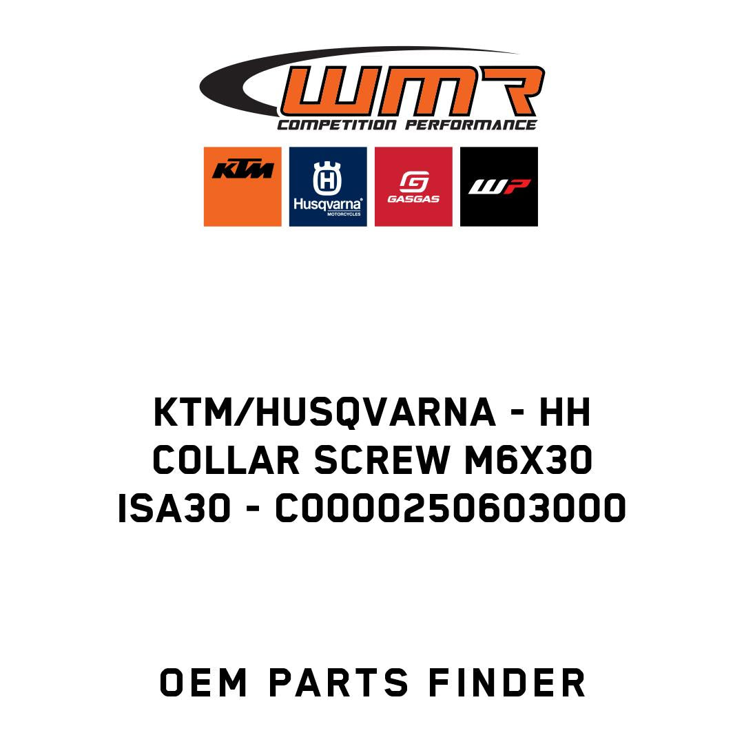 HH collar screw M6x30 ISA30