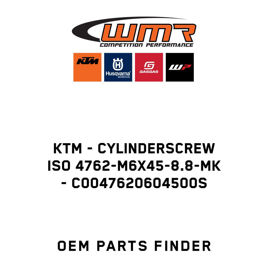 Cylinderscrew ISO 4762-M6x45-8.8-MK
