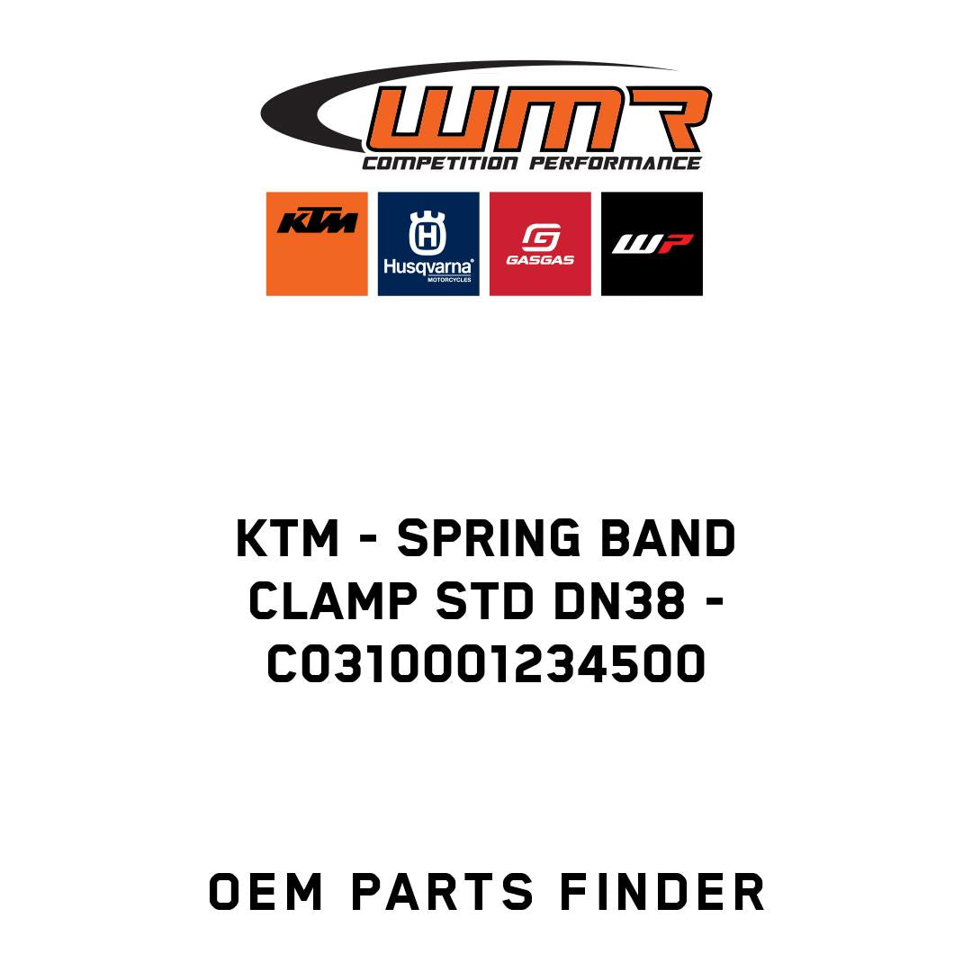 Spring band clamp STD DN38