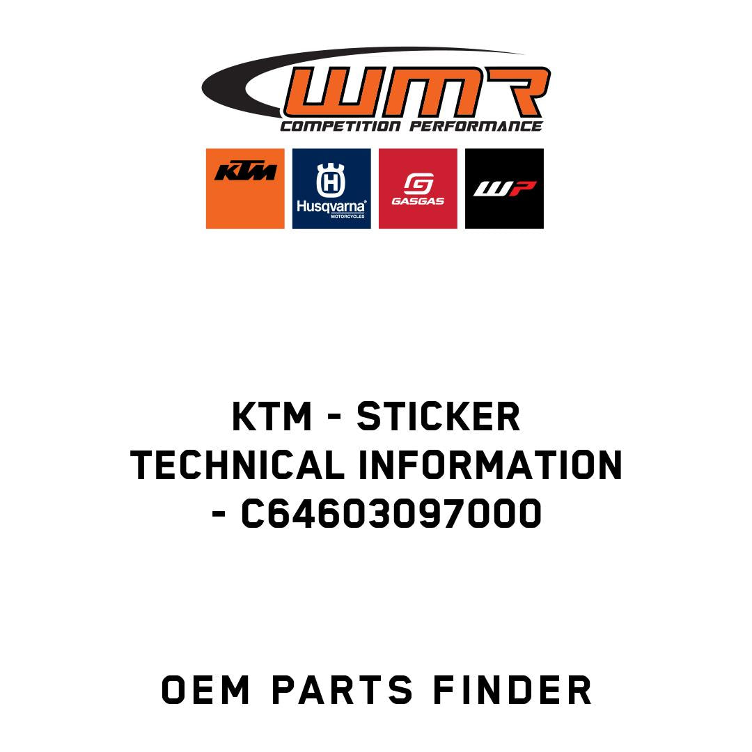 Sticker technical information
