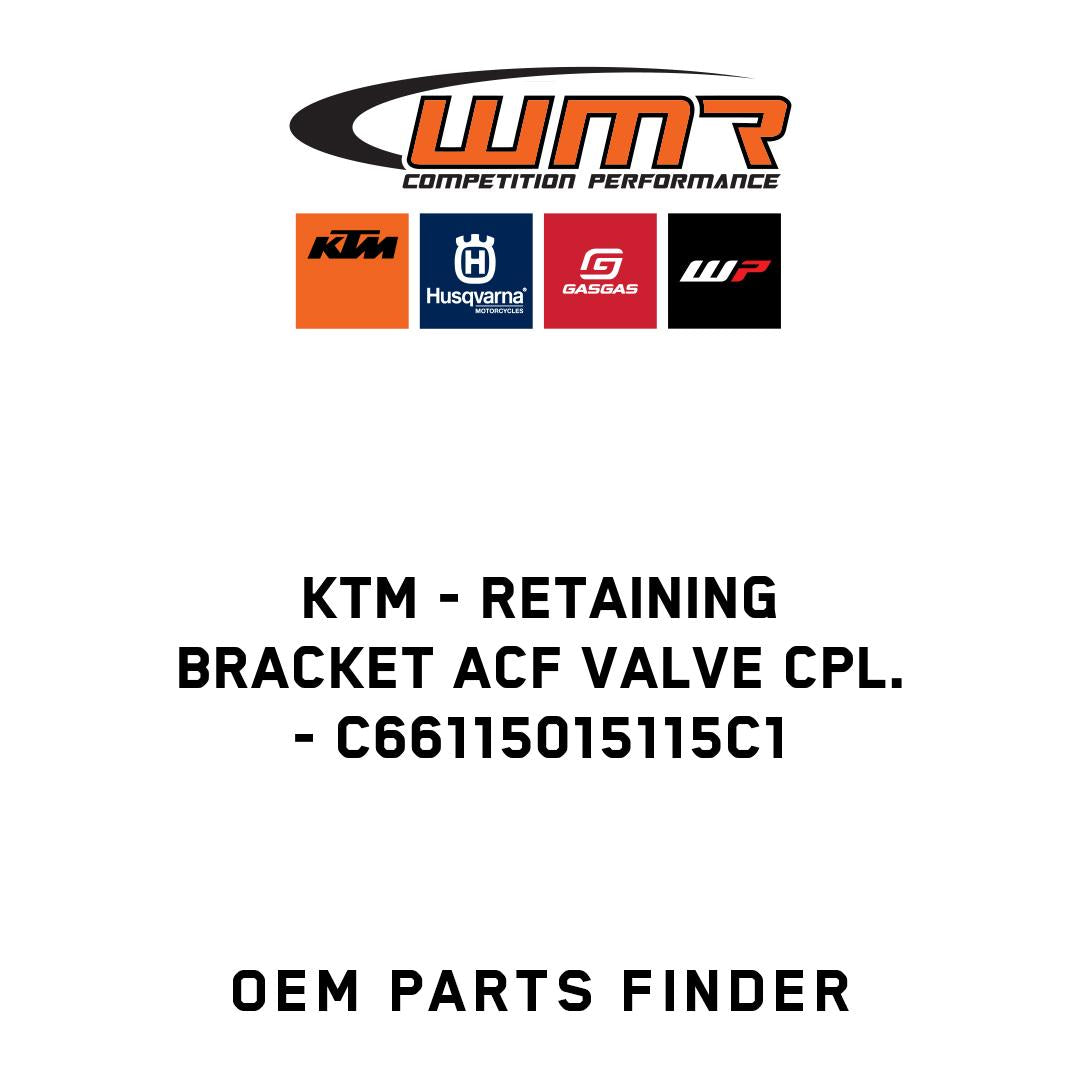 Retaining bracket acf valve cpl.