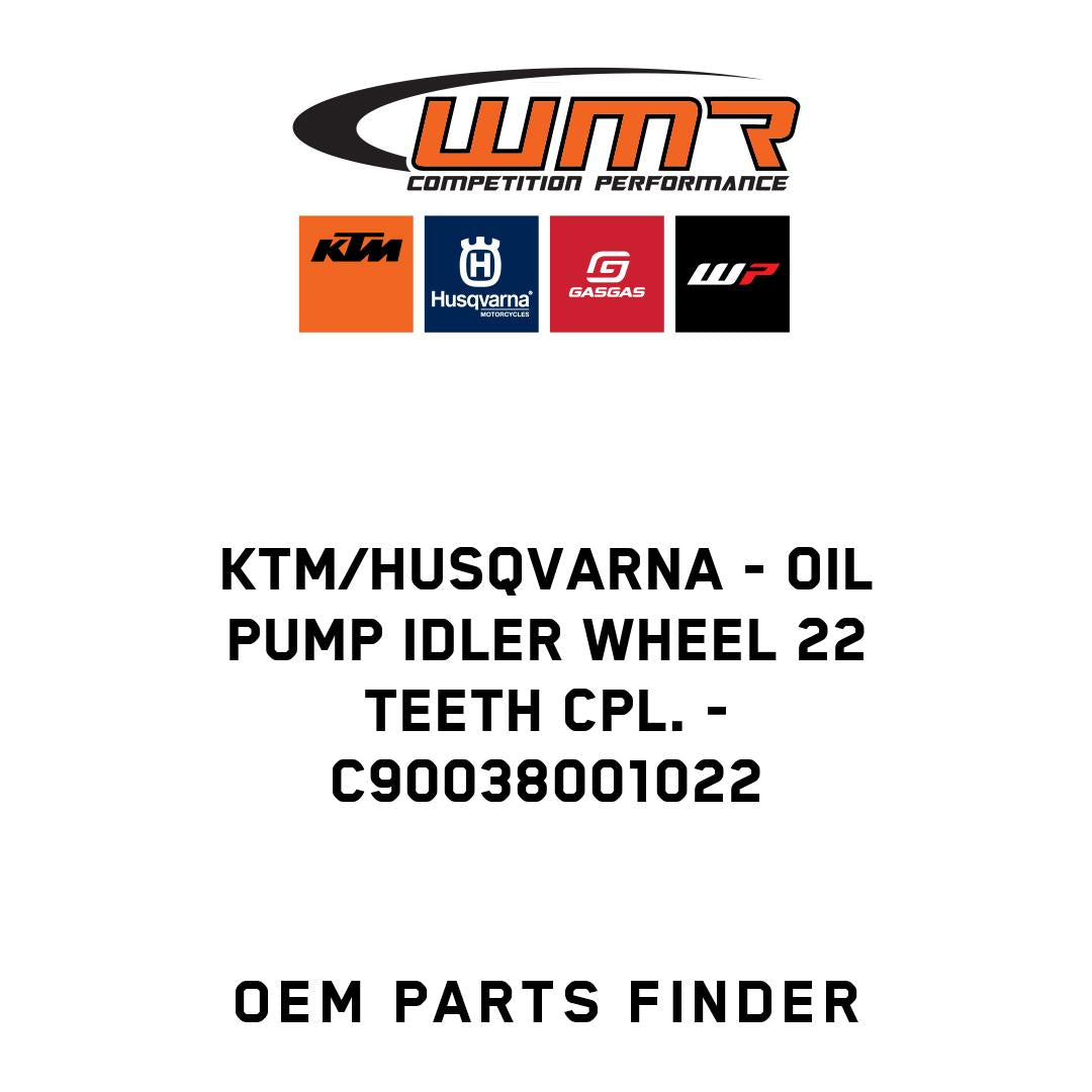 oil pump idler wheel 22 teeth cpl.