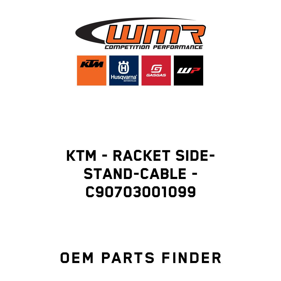 Racket side-stand-cable