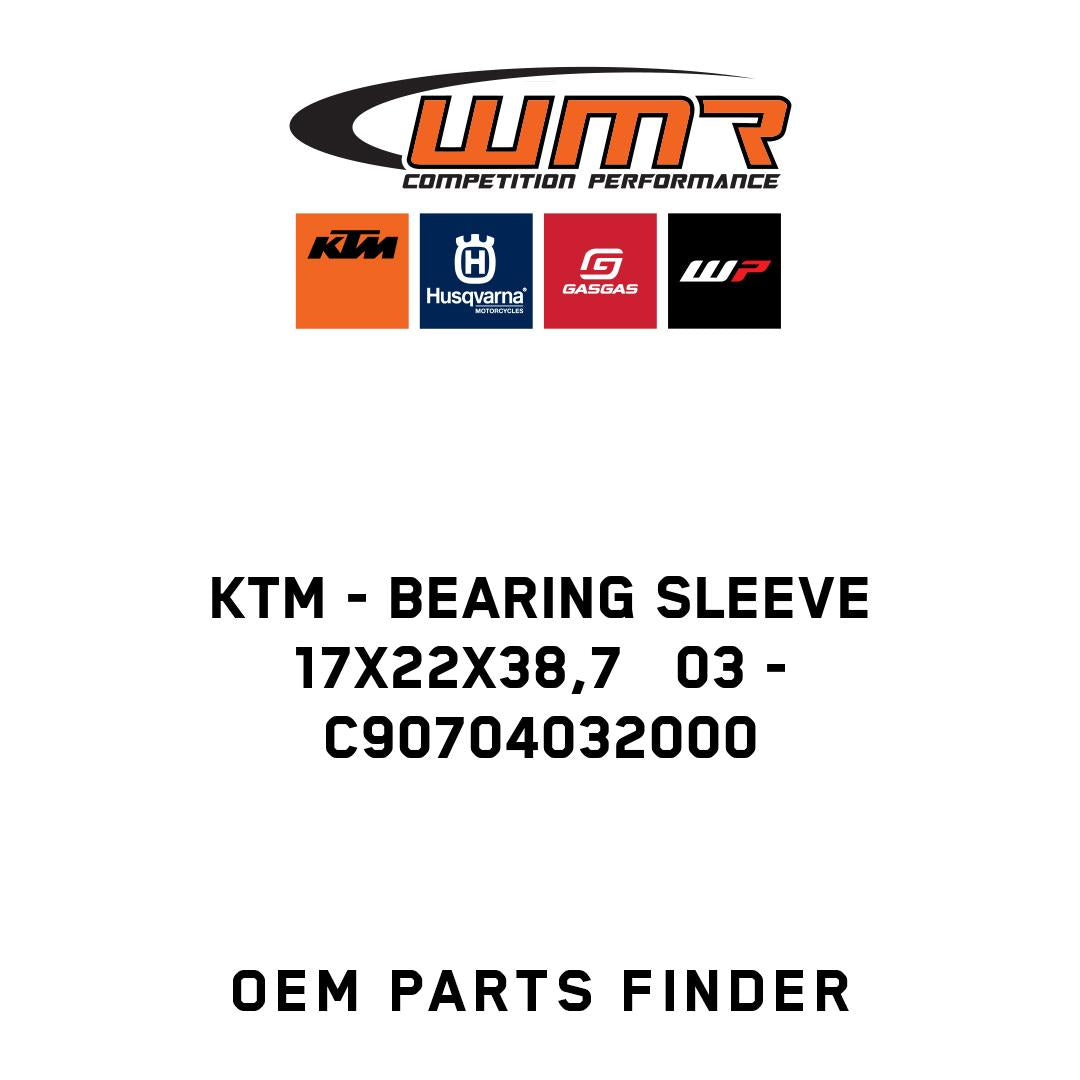 BEARING SLEEVE 17X22X38,7   03