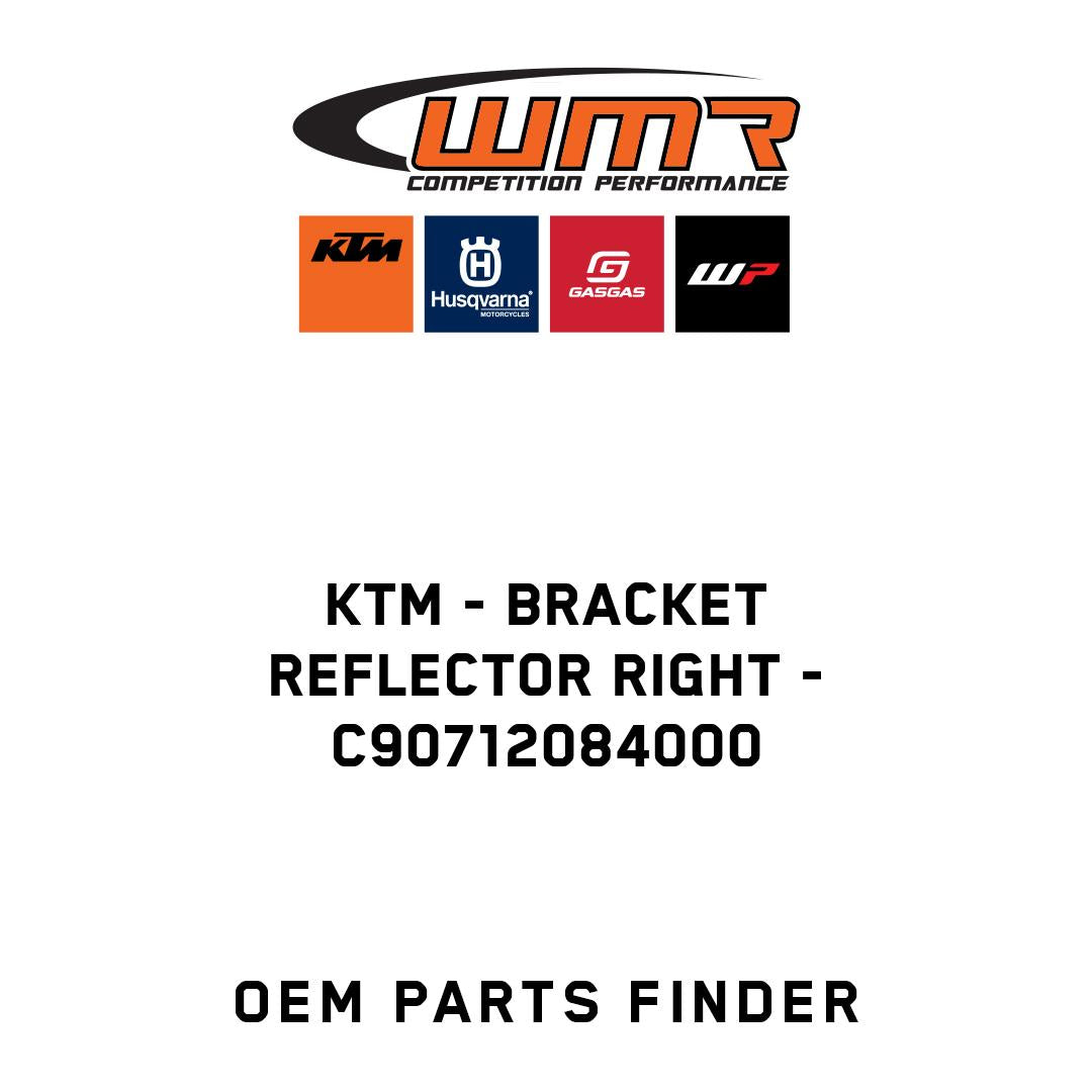 Bracket reflector right