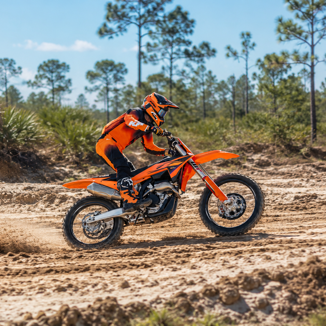 2026 KTM 250 SX-F motocross action shot