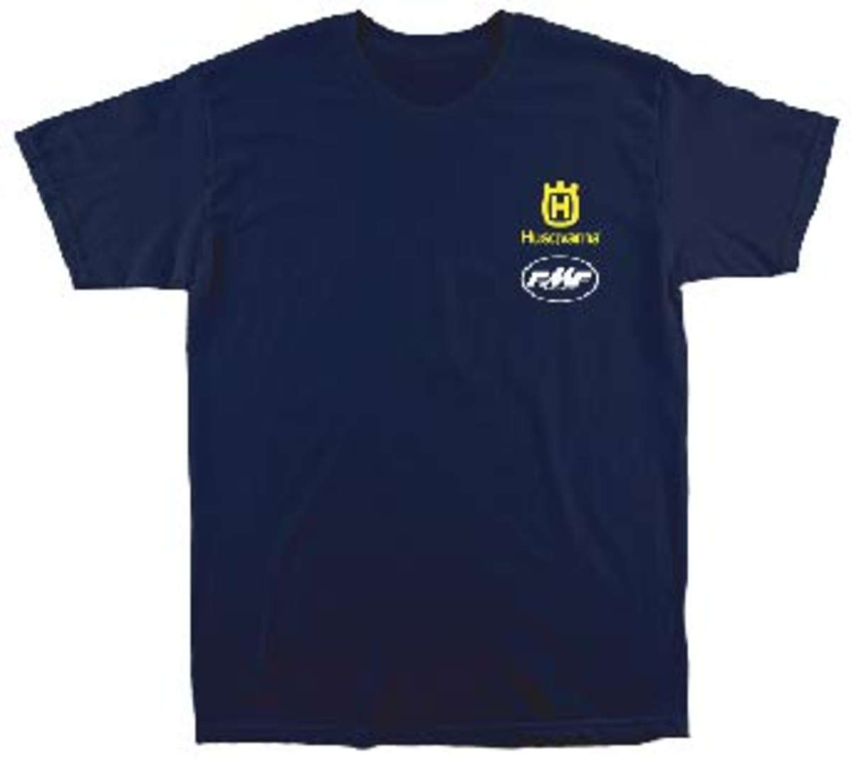 Striped Lock Up T-Shirt Navy