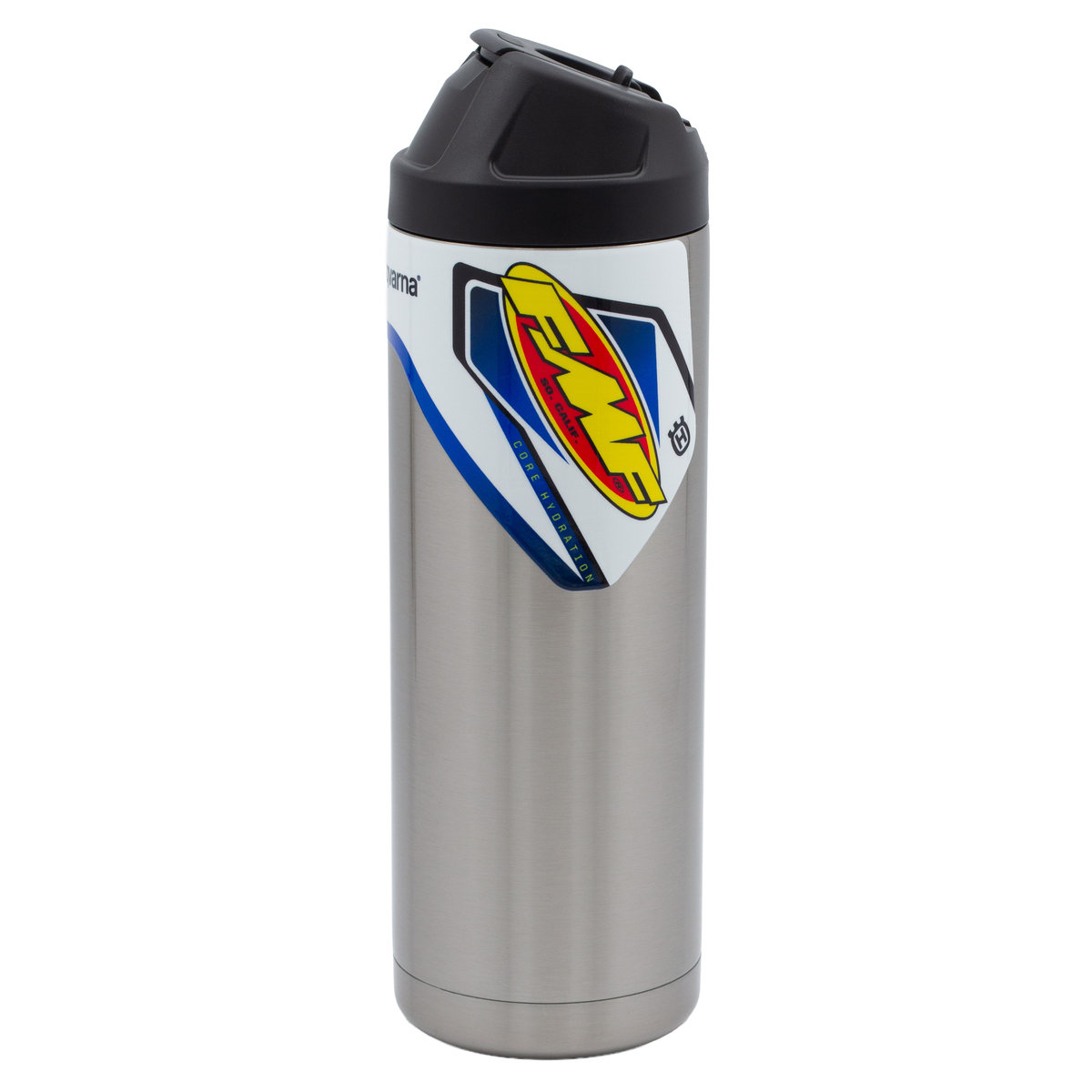 FMF x Husqvarna Factory 4.1 Water Bottle - 20oz Stainless Steel