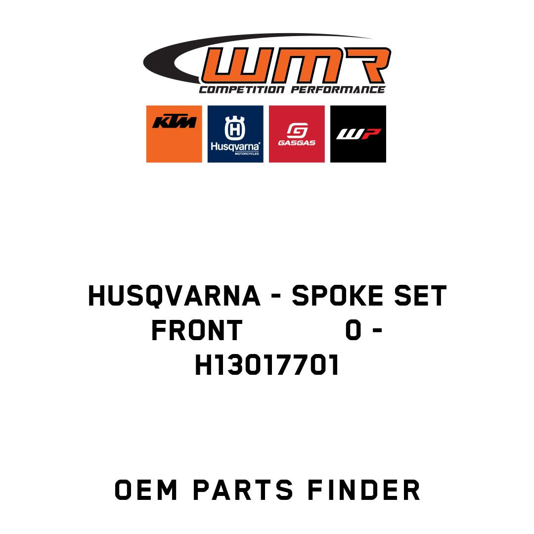 SPOKE SET FRONT            0