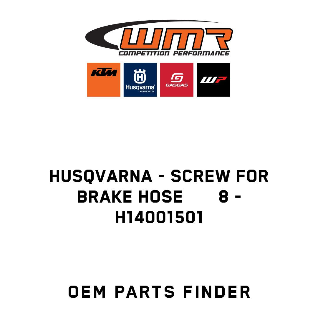 SCREW FOR BRAKE HOSE       8