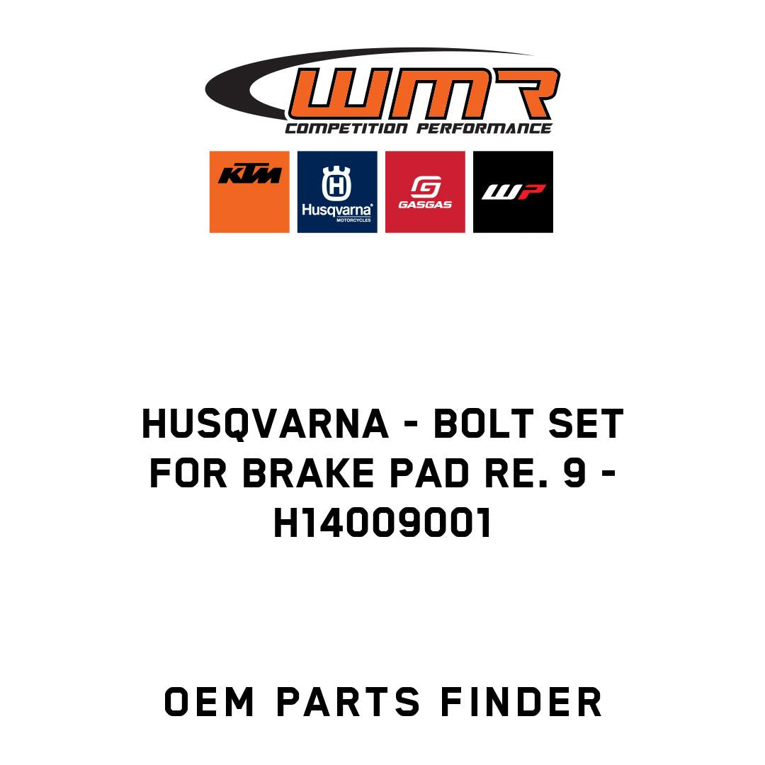 BOLT SET FOR BRAKE PAD RE. 9