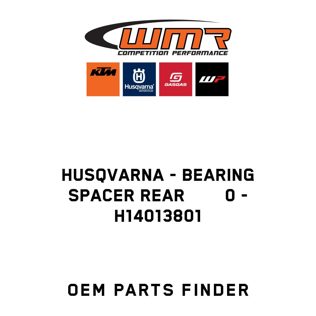 BEARING SPACER REAR        0