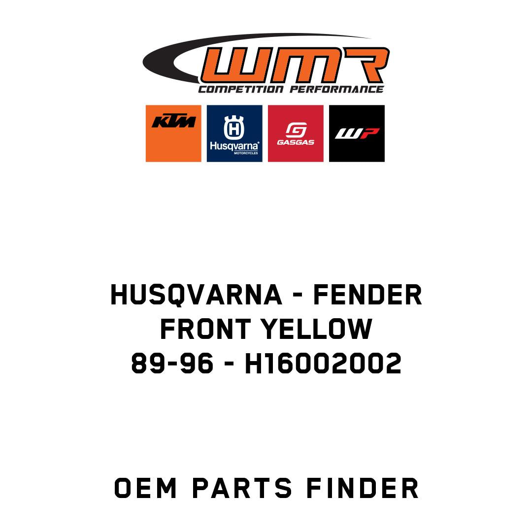 FENDER FRONT YELLOW      89-96