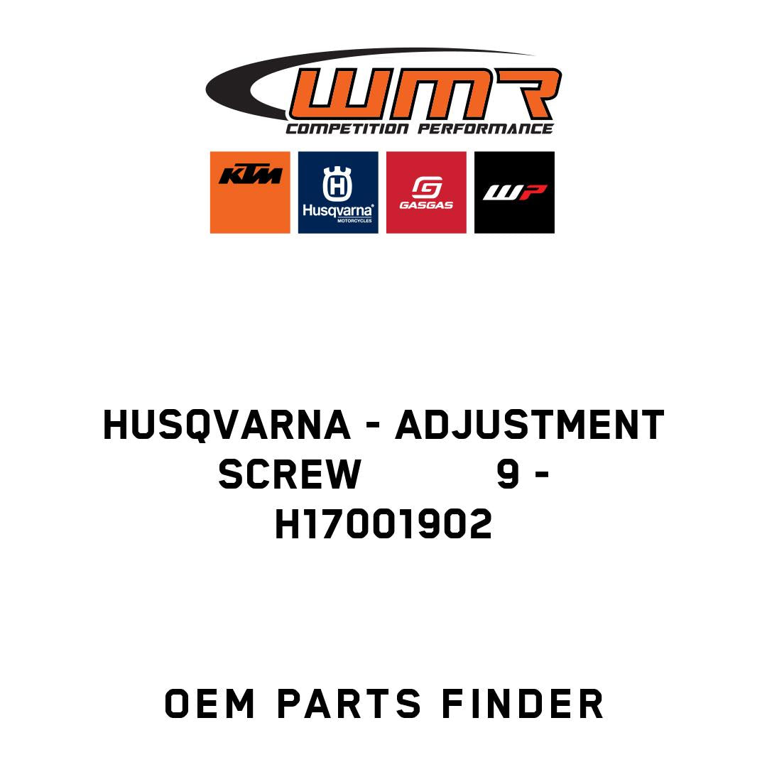ADJUSTMENT SCREW           9