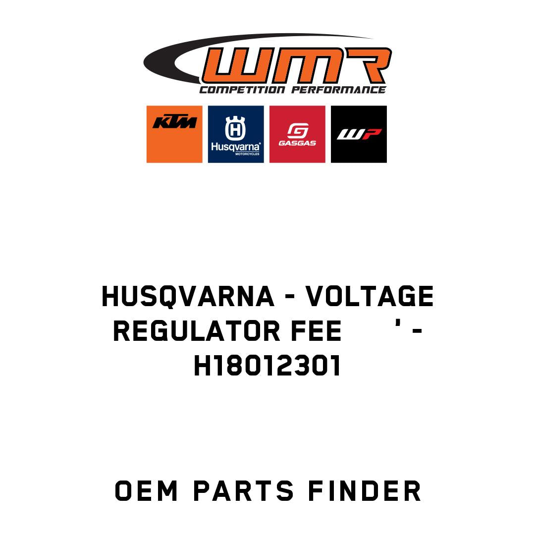VOLTAGE REGULATOR FEE      '