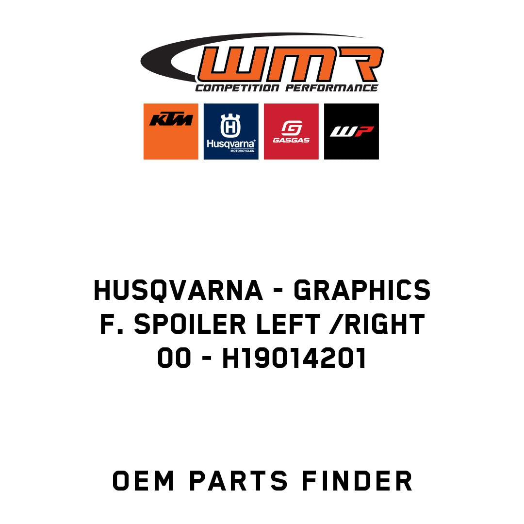 Graphics f. spoiler left /right 00