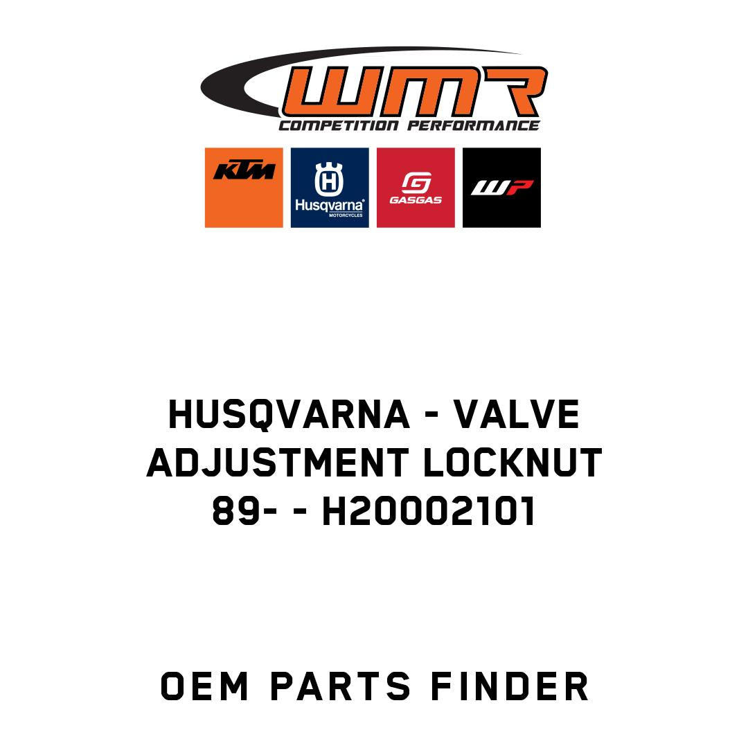 VALVE ADJUSTMENT LOCKNUT   89-