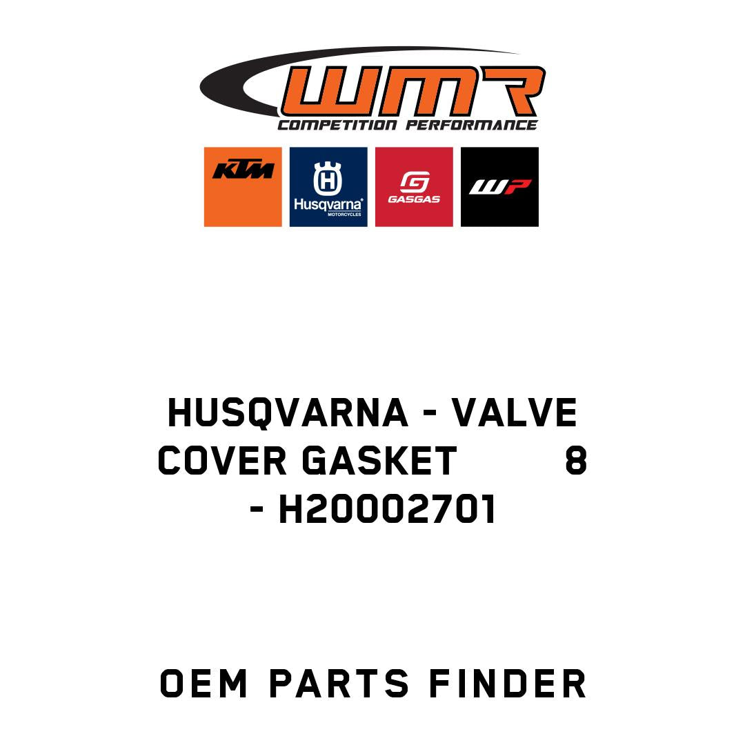 VALVE COVER GASKET         8