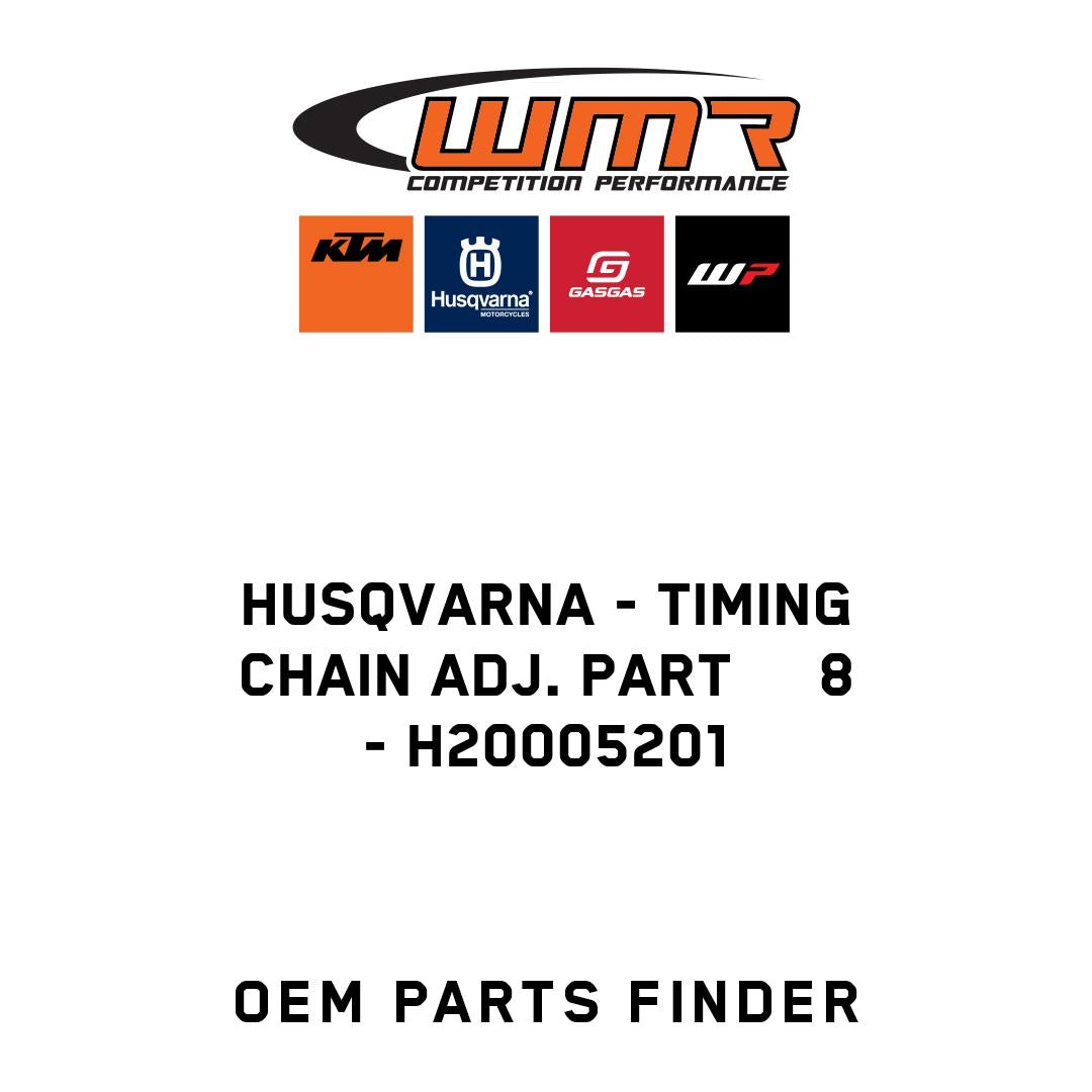 TIMING CHAIN ADJ. PART     8