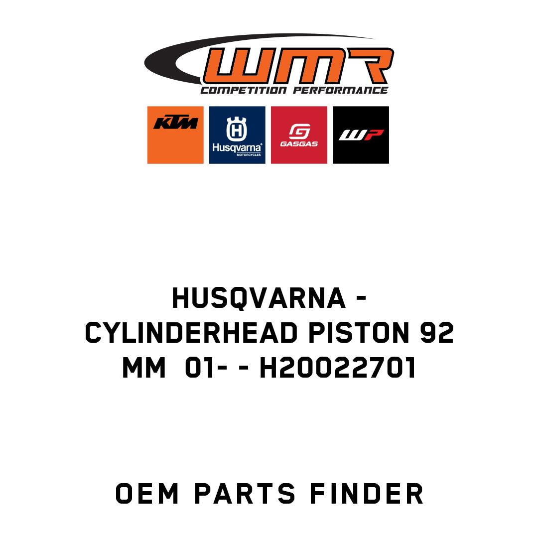 CYLINDERHEAD PISTON 92 MM  01-