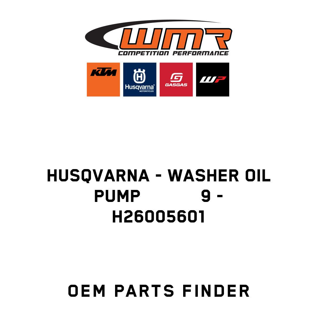 WASHER OIL PUMP            9